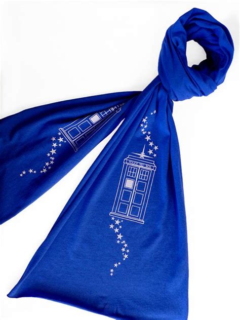 Bigger On The Inside Scarf Doctor Who Tardis Inspired Scarf Etsy