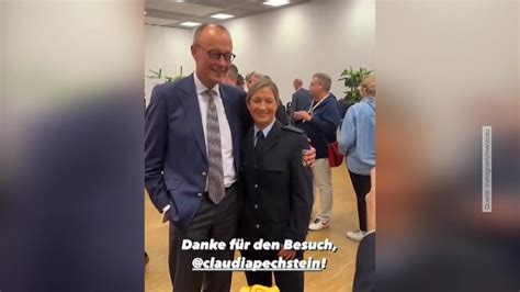 Claudia Pechstein verteidigt umstrittenen Uniform-Auftritt bei der CDU