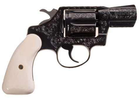 Factory Engraved Colt Detective Special Double Action