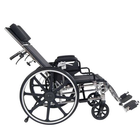 Viper Plus Reclining Wheelchair With Elevating Leg Rests And Flip Back Arms