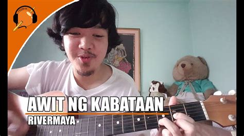 Awit Ng Kabataan Rivermaya Guitar Tutorial Youtube