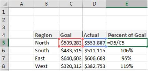 We'll also cover how you can implement sales goals on your team and offer tips and tricks to help you create goals that make sense for your team. Calculating Percent of Goal in Excel - dummies