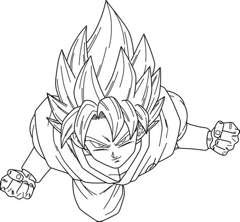 Goku Ssj God Desenho Goku Ssj God Desenho Para Colorir Imagens Para