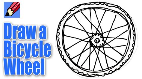 How To Draw A Bicycle Wheel Real Easy Spoken Tutorial Youtube