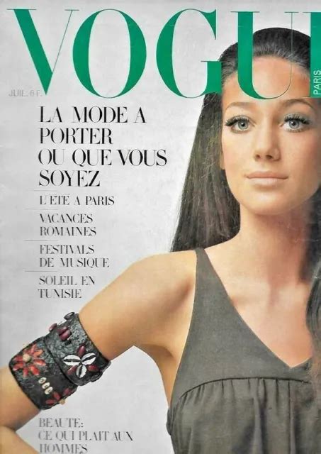 Vintage Vogue Paris 1967 Marisa Berenson David Bailey Veruschka Elsa
