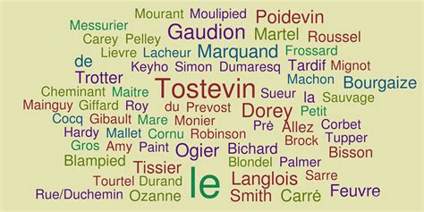 Common French Surnames Starting With D Most Common Last Names That
