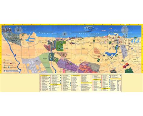 Maps Of Dubai Collection Of Maps Of Dubai City Uae United Arab