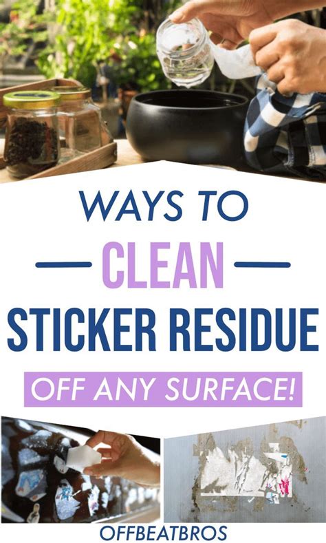 How To Remove Sticker Residue From Any Surface Sticker Removal