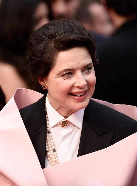 Isabella Rossellini Wears Large Pink Shawl To Cannes In An Effort To Bring Back The Statement Scarf