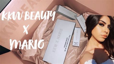 Kkw Beauty X Mario Review And Tutorial Youtube