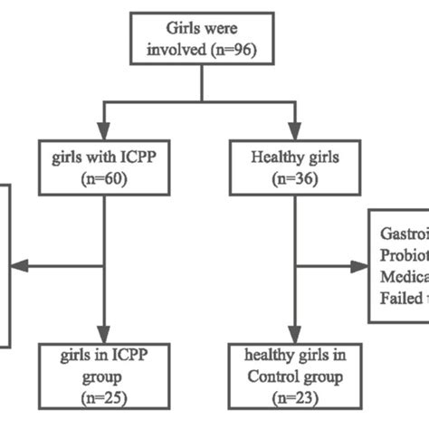 Flowchart Illustrating The Inclusionexclusion Of Individuals In The