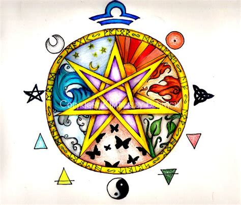 ~ The Septagram Or Faerie Star Is Used By Many Faerie And Celtic