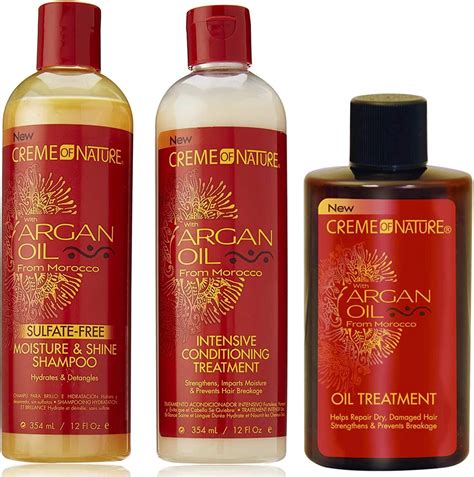 Crème Of Nature Argan Oil From Morocco Shampoo 354ml Conditioner