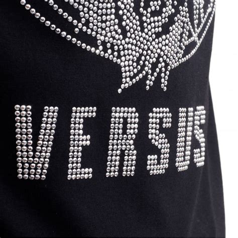 Browse through different shirt styles and colors. Trendy T Shirts with Rhinestone Design by Versace UK