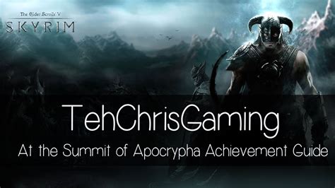 Check spelling or type a new query. Skyrim At the summit of apocrypha achievement guide..Defeat miraak!! - YouTube