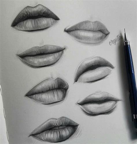 Lips Drawinglips Pencil Art Drawings Lips Drawing Lip Drawing