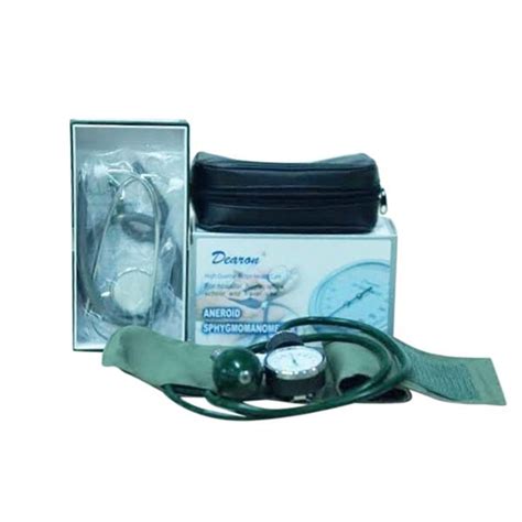 Manual Blood Pressure Machine And Stethoscope Dearon Full Set Price In
