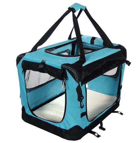 Tuff Crate Deluxe Soft Crate M Sky Bl Burghamca