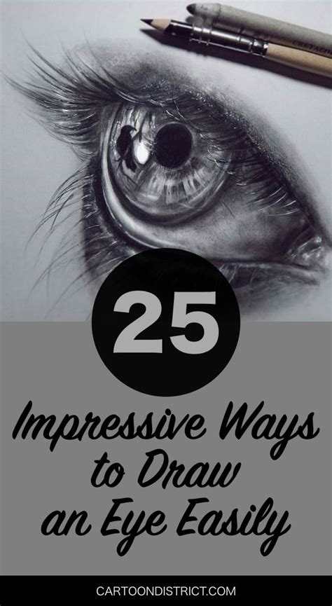 25 Impressive Ways To Draw An Eye Easily
