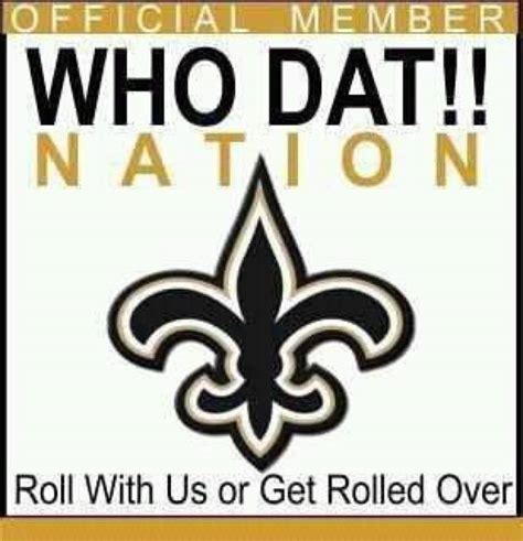 New Orleans Saints Who Dat Nation Central Texas