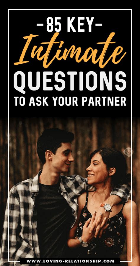 Intimate Questions To Ask Your Wife