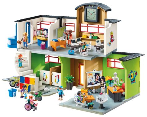 Playmobil City Life 9453 Große Schule Mit Kauflandde