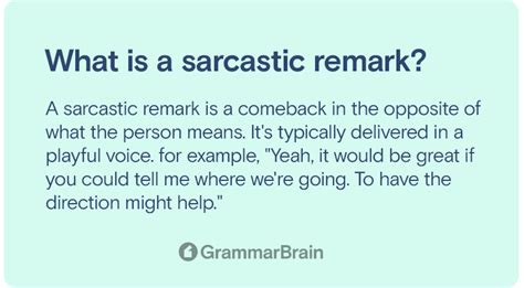 Sarcasm Examples The Many Types And Sarcasm In Literature Grammarbrain
