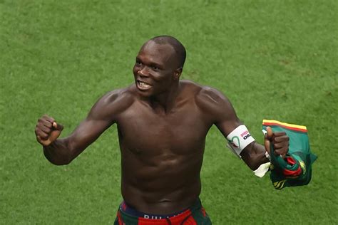 Brazil Cameroon Aboubakar Scores Winner But Then Sent Off For