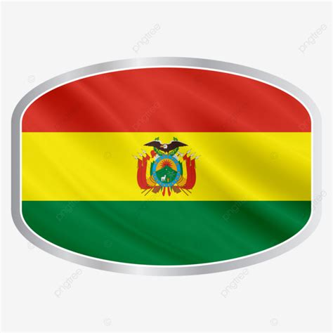 Emblem Of National Flag Of Bolivia Vector Bolivia Flag Bolivia Badge