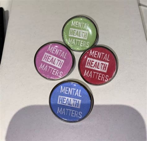 Mental Health Matters Pin Badge Etsy