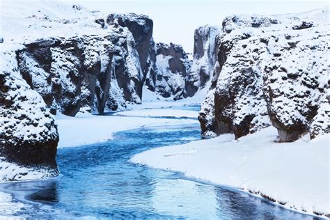 Fjaðrárgljúfur Is A Canyon Located Close To The Town