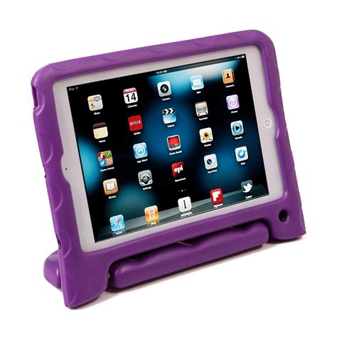 Hde Ipad Mini Kids Case Shockproof Handle Stand Cover For Apple Ipad
