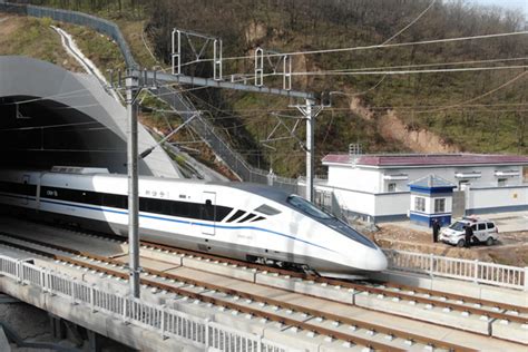 Trial Operation Of Xian Yinchuan High Speed Railway Conducted In Shaanxi