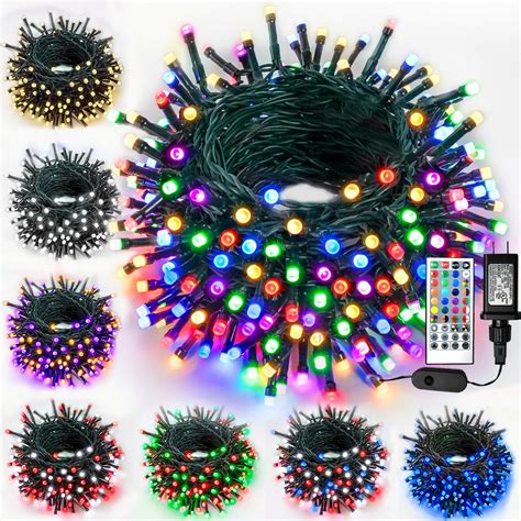 Buy Smart Color Changing Christmas Lights With Remote And Timer 66ft 200