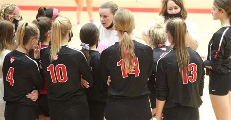 Lady Demons Volleyball Wins Regular Season Finale Sports