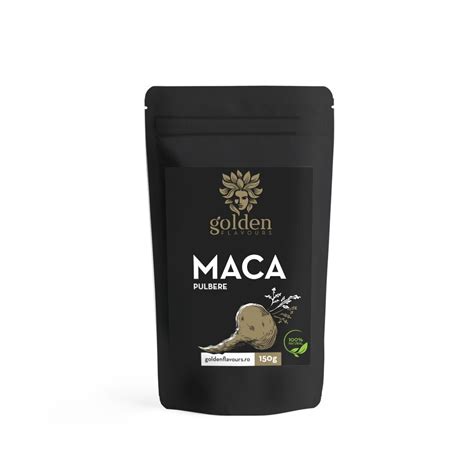Maca Pulbere Naturala Golden Flavours 150g EMAG Ro