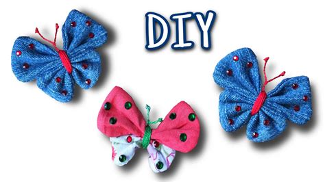 Scrap Into Beauty Diy Fabric Butterflies With Pattern How To Make