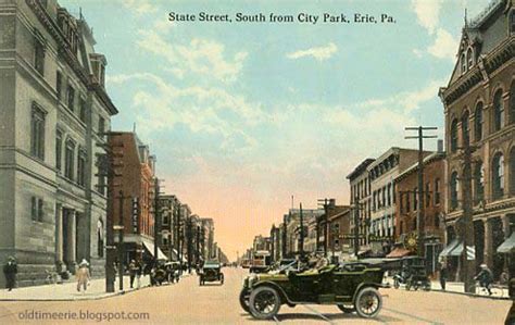 Old Time Erie Federal Courthouse State St Circa 1913 Erie Pa