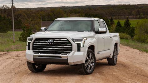 2022 Toyota Tundra Capstone Is 6 100 Cheaper Than Ford F 150 Powerboost