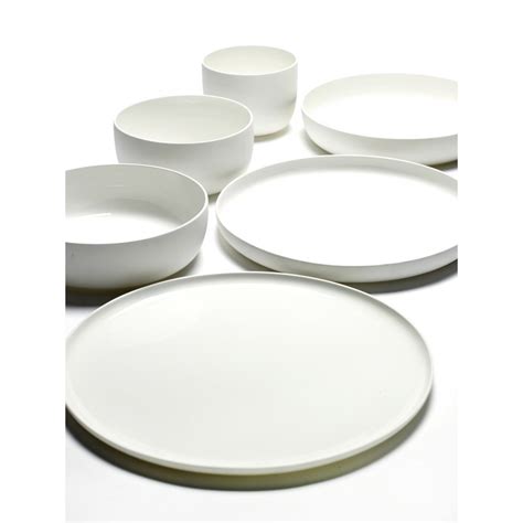 Service De Table Moderne Porcelaine Blanche Serax Base Piet Boon