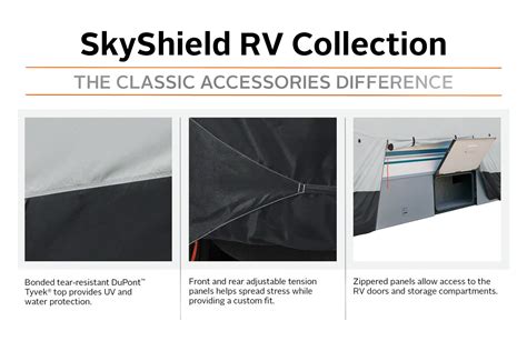 Classic Accessories Skyshield Travel Trailer Cover
