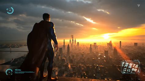 Jogo Do Superman Na Unreal Engine 5 é Mundo Aberto Real 4k