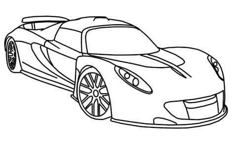 Hennessey Venom Gt Coloring Pages Coloring Pages