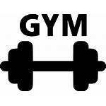 Gym Icon Svg Clipart Dumbell Fitness Dumbbell