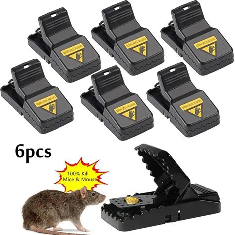 26pcs Reusable Plastic Mouse Trap Rat Mice Catching Rat Traps Mouse