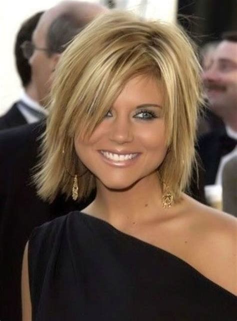 Ideas Of Shaggy Bob Hairstyles For Round Faces