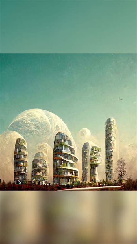 Biophilic Futuristic Urban Design Architecture Midjourney Ai Imagined