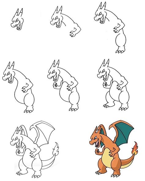 How To Draw Pokemon With Easy Step By Step Instructions