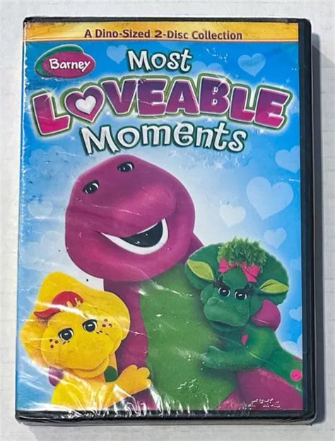 Barney Most Loveable Moments Dvd Set Dino Dinosaur 2 Disc Collection Sealed New 899 Picclick