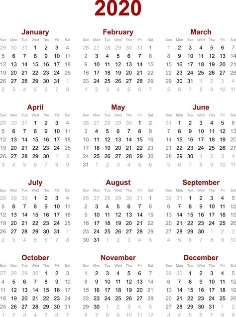 Singapore Calendar 2020 With Public Holidays Printable